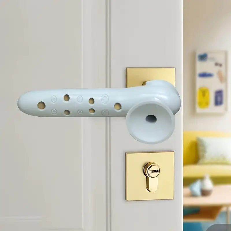 2 In 1 Silicon Door Knob Cover, Anti-Collision Door Knob Pad, Noiseless Suction Cup Doorknob Cover, Children's Safety Door Handle, Antistatic Silicone Door Knob Cover 2 In 1 Silicon Door Knob Cover, Anti-Collision Door Knob Pad, Noiseless Suction Cup Doorknob Cover, Children's Safety Door Handle, Antistatic Silicone Door Knob Cover